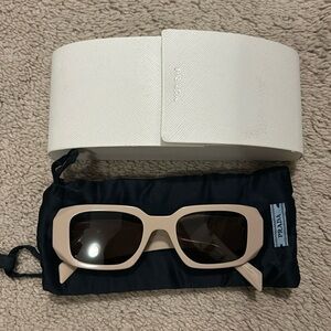 prada beige sunglasses